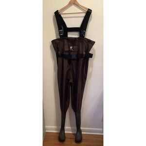 Tidewe Bootfoot Chest Waders Brown Fishing  Size 5 Boot